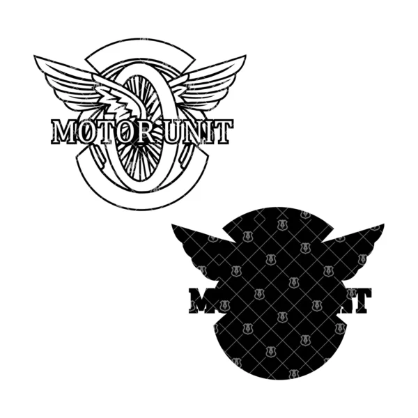 Motor Unit Officer Motorcycle Wings - Image 3