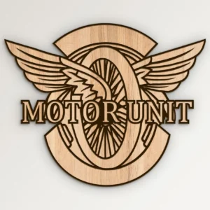 Motor Unit Motorman Motorcycle Wings SVG Vector911