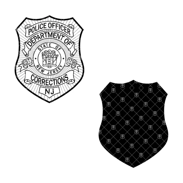 New Jersey Department of Corrections Officer Badge - Image 3