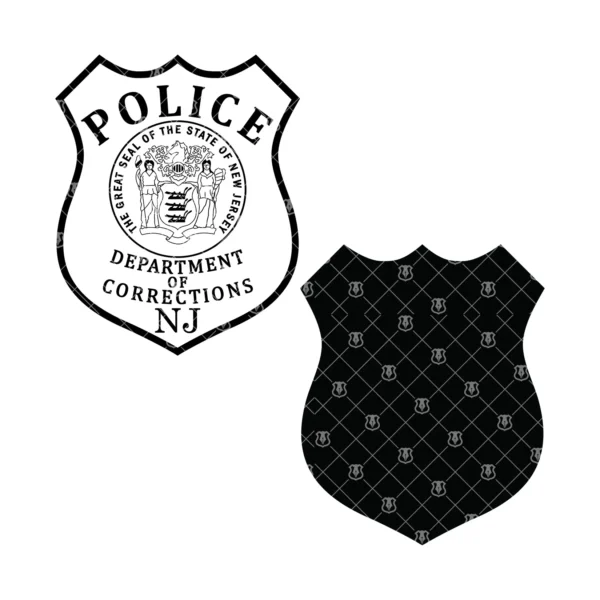 New Jersey Corrections Department Police Patch - Image 3