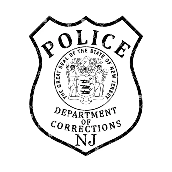 New Jersey Corrections Department Police Patch - Image 2