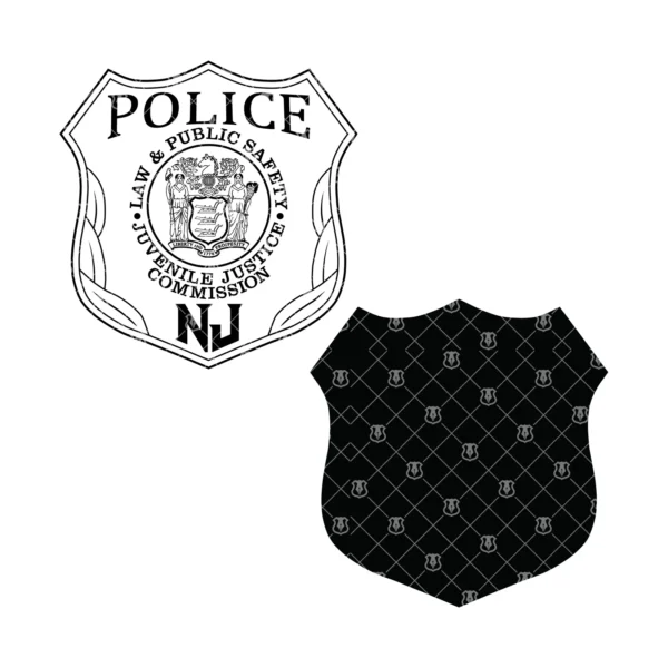 New Jersey Juvenile Justice Police Badge - Image 3