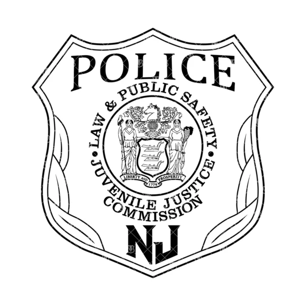 New Jersey Juvenile Justice Police Badge - Image 2