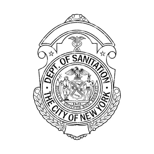 City of New York Sanitation Department Badge - Image 2