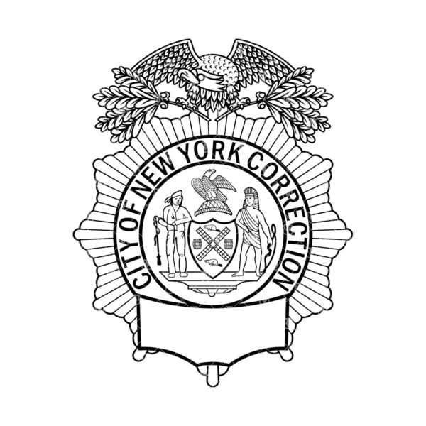 City of New York Corrections Badge - Image 2