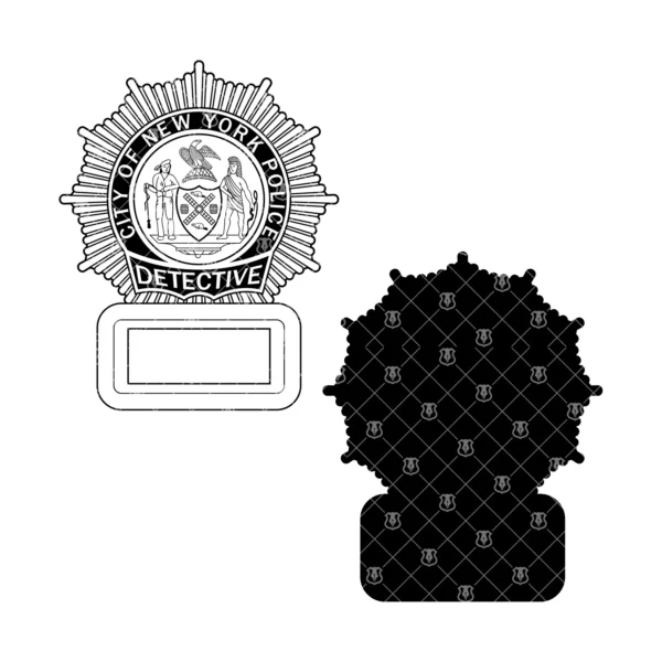 New York City Police NYPD Detective Badge - Image 3