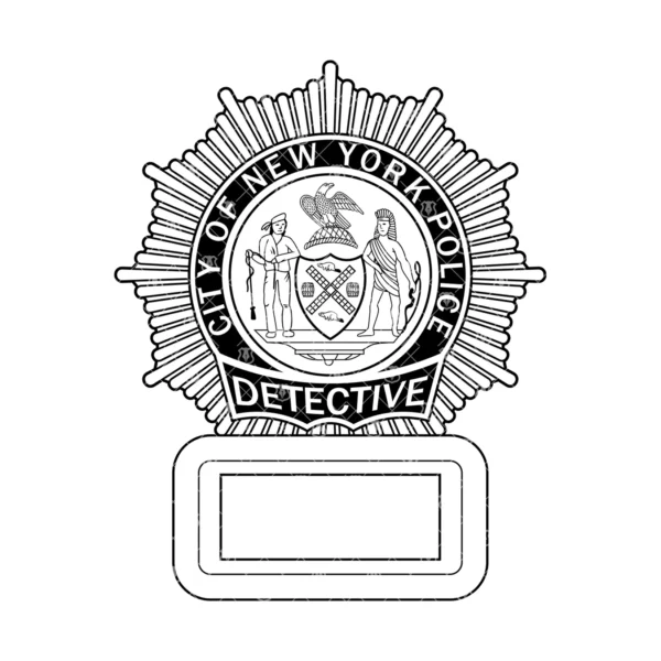 New York City Police NYPD Detective Badge - Image 2