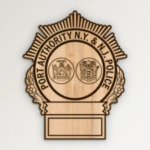 New York New Jersey Port Authority Badge SVG Vector911