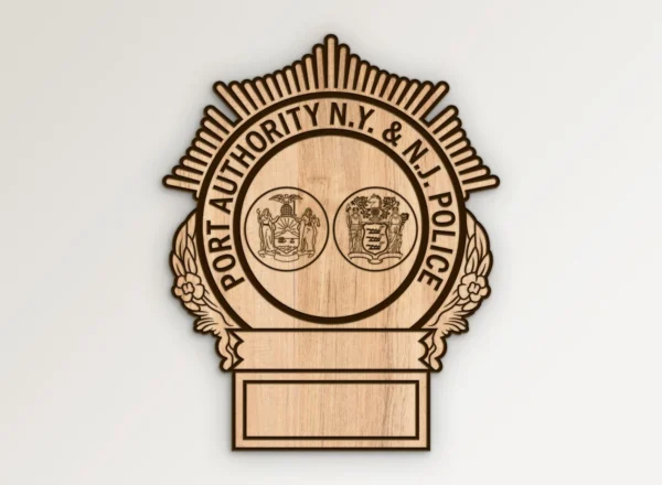 New York New Jersey Port Authority Badge SVG Vector911