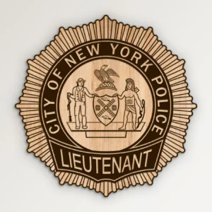 New York City Police NYPD Detective Badge SVG Vector911