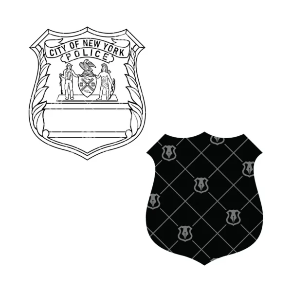 New York City Police NYPD Officer Badge - Image 3