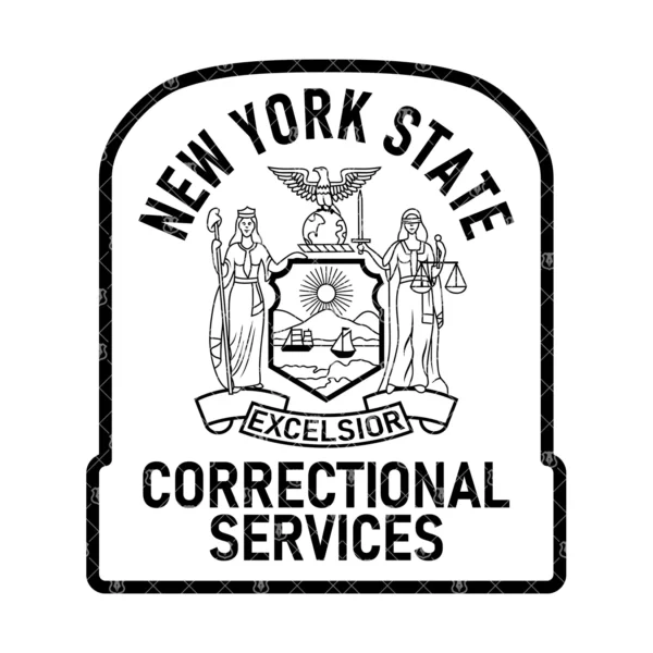 State of New York Correctional Services Patch - Image 2