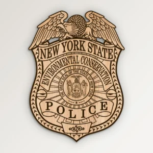 New York State Environmental Conservation Police Badge SVG Vector911