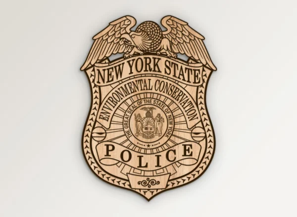 New York State Environmental Conservation Police Badge SVG Vector911