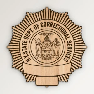 New York State Correctional Services Badge SVG Vector911