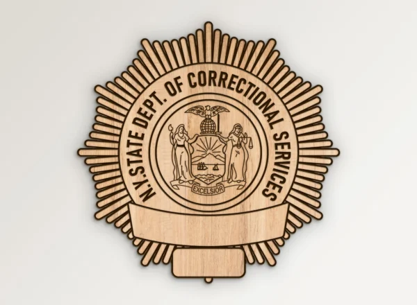 New York State Correctional Services Badge SVG Vector911