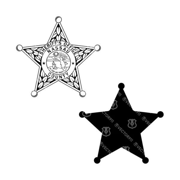 Nassau County Florida Sheriffs Office Badge - Image 3