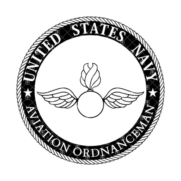 Navy Aviation Ordnanceman AO Rating Seal - Image 2