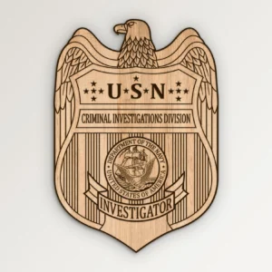 Navy USN Criminal Investigations Division CID Investigator Badge SVG Vector911