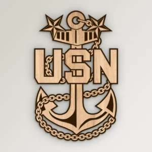 Navy Master Chief Anchor SVG Vector911