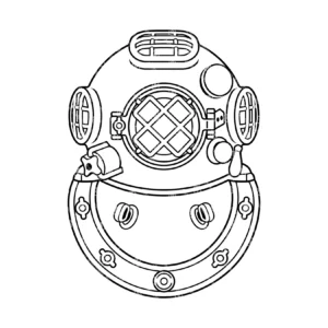 Navy Second Class Diver Pin