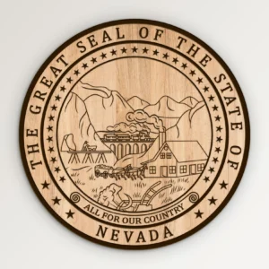 Nevada Great State Seal SVG Vector911