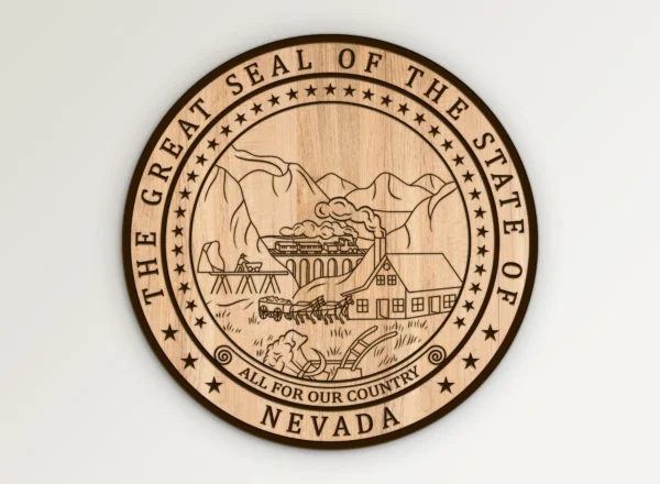 Nevada Great State Seal SVG Vector911