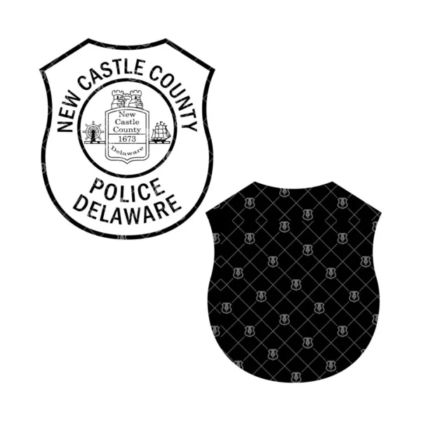 New Castle Delaware Police Patch - Image 3