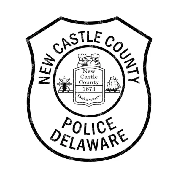 New Castle Delaware Police Patch - Image 2