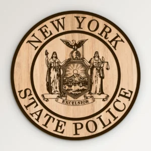 New York State Police Seal SVG Vector911