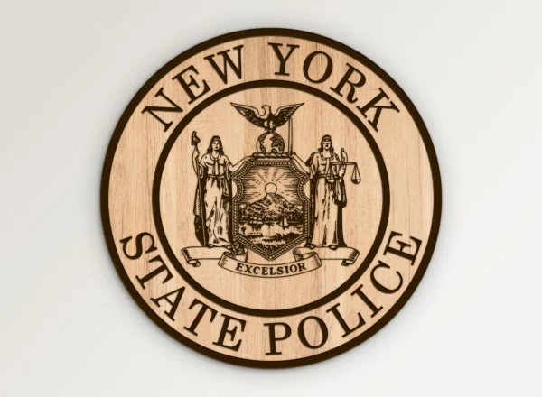 New York State Police Seal SVG Vector911