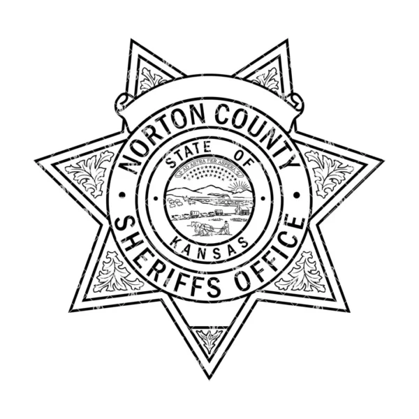 Norton County Kansas Sheriffs Office Badge - Image 2