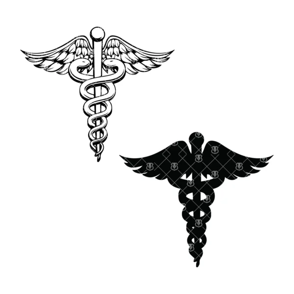 Nurse Caduceus EMS Emblem - Image 3