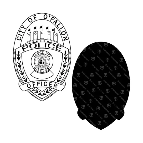 O'Fallon Missouri Police Officer Badge - Image 3