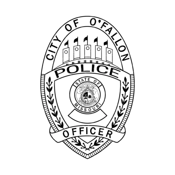 O'Fallon Missouri Police Officer Badge - Image 2