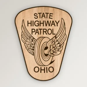 Ohio State Highway Patrol Patch SVG Vector911