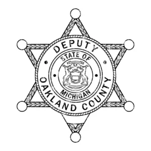 Oakland Mi Sheriff Deputy Badge.webp