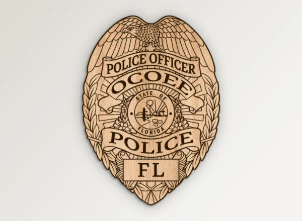 Ocoee Florida Police Officer Badge SVG Vector911