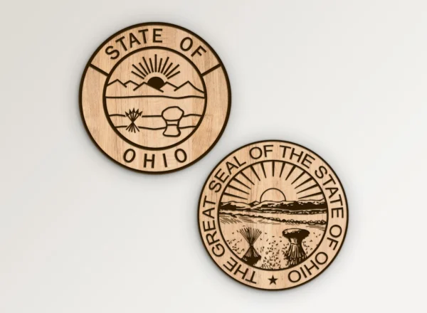 State Seals of Ohio Bundle SVG Vector911