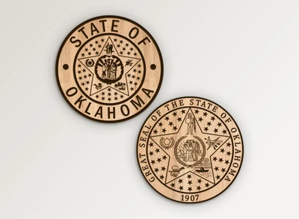 State Seals of Oklahoma Bundle SVG Vector911