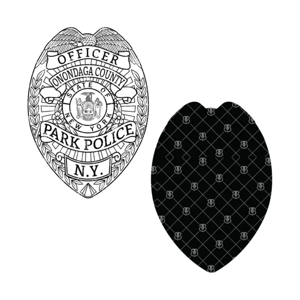 Onondaga New York Park Police Officer Badge - Image 3