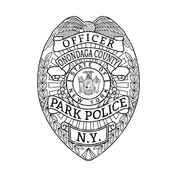 Onondaga New York Park Police Officer Badge - Image 2