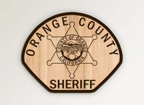 Orange County California Sheriff Patch SVG Vector911