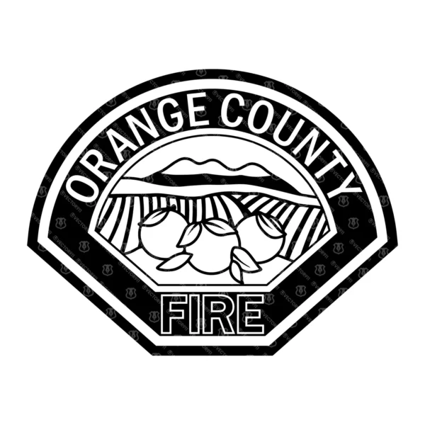 Orange County California Fire Department Patch - Image 2