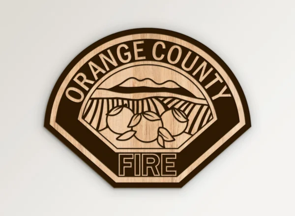 Orange County California Fire Department Patch SVG VECTOR911