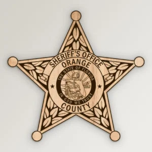 Orange FL Sheriffs Office Badge SVG Vector911