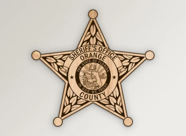 Orange FL Sheriffs Office Badge SVG Vector911