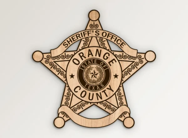 Orange County Texas Sheriffs Office Badge – Vector911