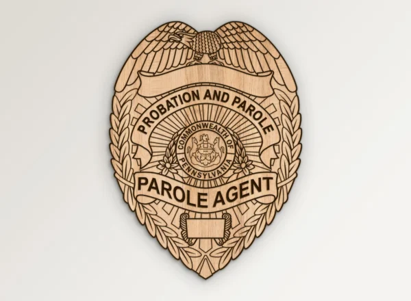 Pennsylvania Probation and Parole Agent Badge SVG Vector911