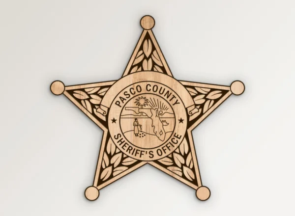 Paco County Florida Sheriffs Office Badge SVG Vector911